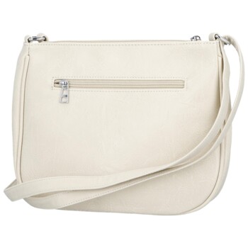 Dámska crossbody kabelka krémová - Firenze Ilma