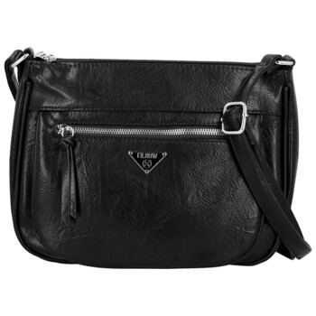 Dámska crossbody kabelka čierna - Firenze Ilma