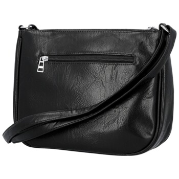 Dámska crossbody kabelka čierna - Firenze Ilma