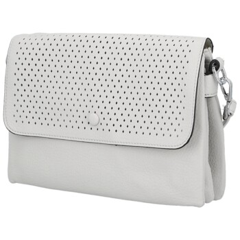 Dámska crossbody kabelka svetlo šedá - Firenze Julija