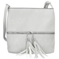 Dámska crossbody kabelka šedá - Firenze Emila