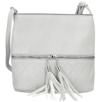 Dámska crossbody kabelka šedá - Firenze Emila