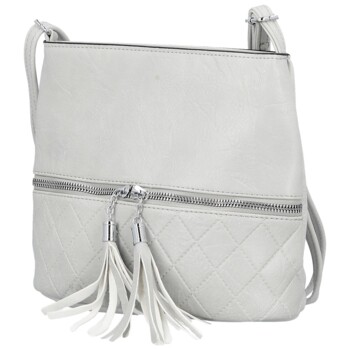 Dámska crossbody kabelka šedá - Firenze Emila