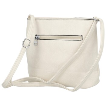 Dámska crossbody kabelka krémová - Firenze Emila