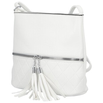 Dámska crossbody kabelka biela - Firenze Emila