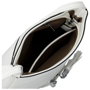 Dámska crossbody kabelka biela - Firenze Emila