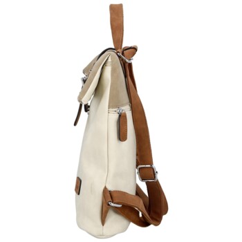 Dámsky kabelko/batoh krémový - Coveri Ebba