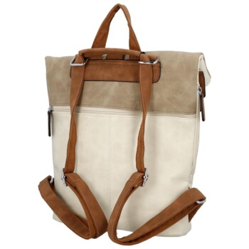 Dámsky kabelko/batoh krémový - Coveri Ebba