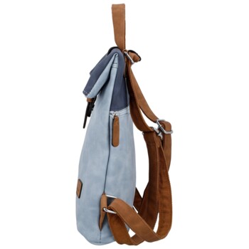 Dámsky kabelko/batoh modrý - Coveri Ebba