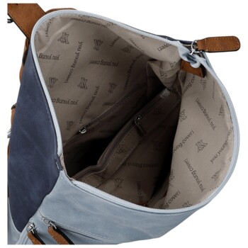 Dámsky kabelko/batoh modrý - Coveri Ebba