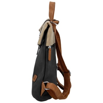 Dámsky kabelko/batoh čierny - Coveri Ebba