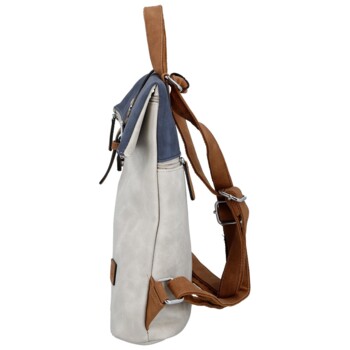 Dámsky kabelko/batoh šedý - Coveri Ebba