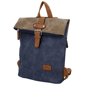 Dámsky kabelko/batoh tmavo modrý - Coveri Ebba