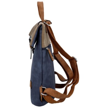 Dámsky kabelko/batoh tmavo modrý - Coveri Ebba