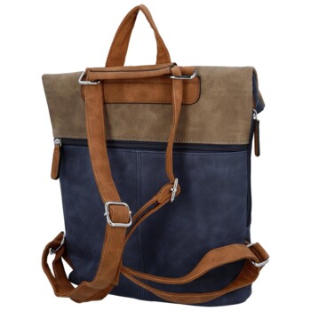 Dámsky kabelko/batoh tmavo modrý - Coveri Ebba