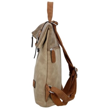 Dámsky kabelko/batoh béžový - Coveri Ebba