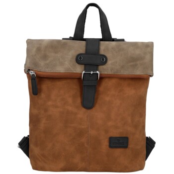 Dámsky kabelko/batoh hnedý - Coveri Ebba