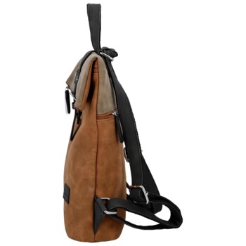 Dámsky kabelko/batoh hnedý - Coveri Ebba