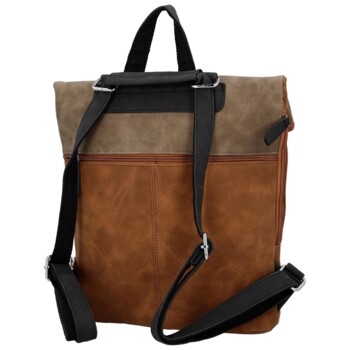 Dámsky kabelko/batoh hnedý - Coveri Ebba