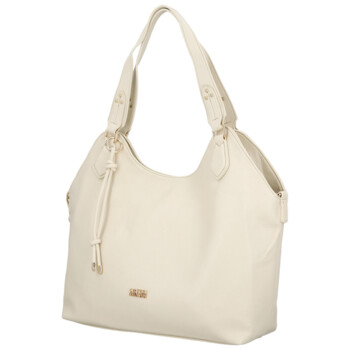 Dámska kabelka na rameno krémová - Coveri Kaela