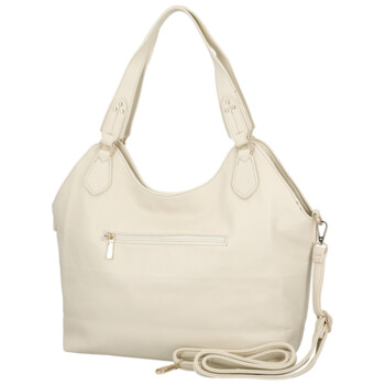 Dámska kabelka na rameno krémová - Coveri Kaela