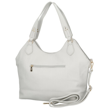 Dámska kabelka na rameno svetlo šedá - Coveri Kaela