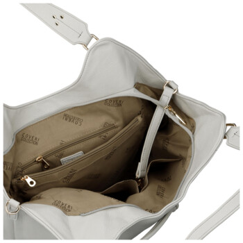 Dámska kabelka na rameno svetlo šedá - Coveri Kaela