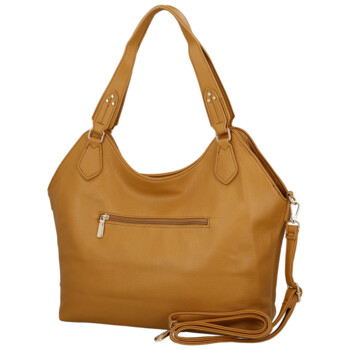 Dámska kabelka na rameno camel - Coveri Kaela