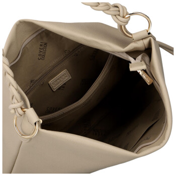 Dámska kabelka na rameno béžová - Coveri Kadri