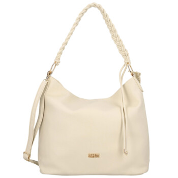Dámska kabelka na rameno krémová - Coveri Kadri