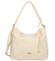 Dámska kabelka na rameno krémová - Coveri Kadri