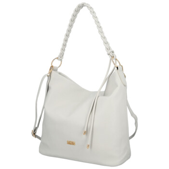 Dámska kabelka na rameno svetlo šedá - Coveri Kadri