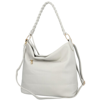 Dámska kabelka na rameno svetlo šedá - Coveri Kadri