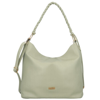 Dámska kabelka na rameno svetlo zelená - Coveri Kadri