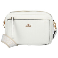 Dámska crossbody kabelka biela - Coveri Flori