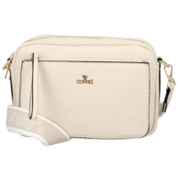 Dámska crossbody kabelka krémová - Coveri Flori