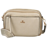 Dámska crossbody kabelka zlatá - Coveri Flori