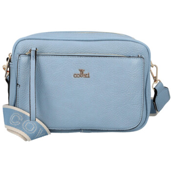 Dámska crossbody kabelka svetlo modrá - Coveri Flori