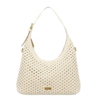 Dámska kabelka na rameno krémová - Coveri Renagi