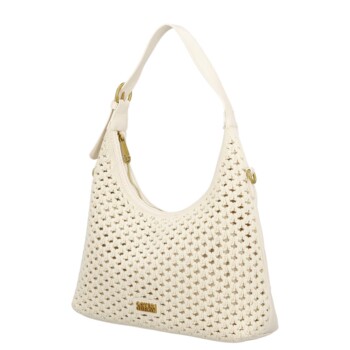 Dámska kabelka na rameno krémová - Coveri Renagi