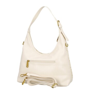 Dámska kabelka na rameno krémová - Coveri Renagi