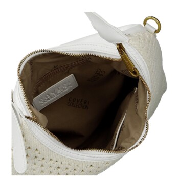 Dámska kabelka na rameno biela - Coveri Renagi