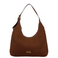Dámska kabelka na rameno tmavo hnedá - Coveri Renagi