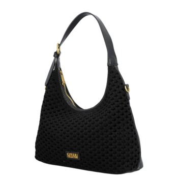 Dámska kabelka na rameno čierna - Coveri Renagi