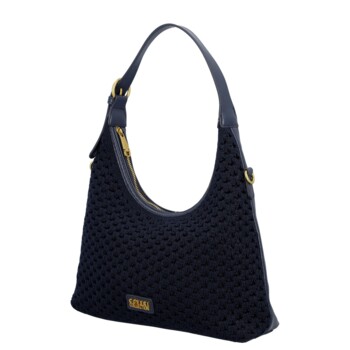 Dámska kabelka na rameno tmavo modrá - Coveri Renagi