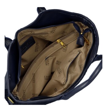 Dámska kabelka do ruky tmavo modrá - Coveri Karis