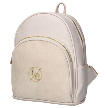 Dámsky batoh krémový - Laura Biaggi Marlis
