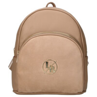 Dámsky batoh tmavo béžový - Laura Biaggi Marlis