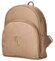 Dámsky batoh tmavo béžový - Laura Biaggi Marlis