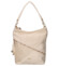 Dámska kabelka na rameno béžová - Laura Biaggi Lysa